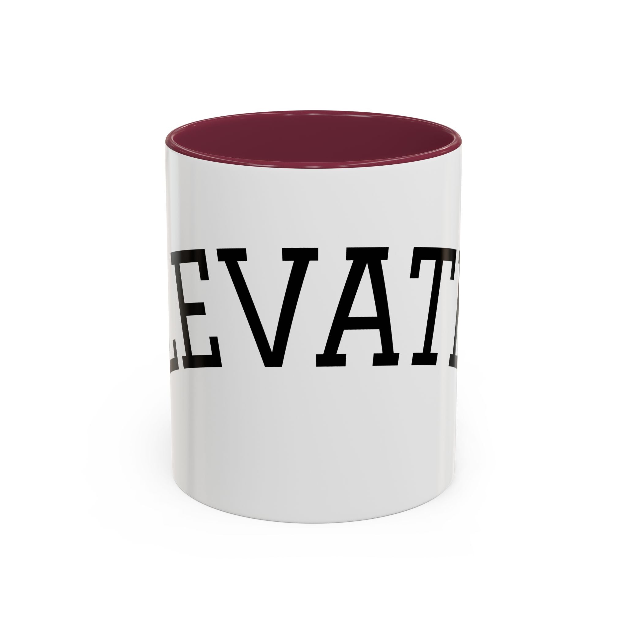Elevated Black Accent Coffee Mug — 11oz & 15oz Ceramic