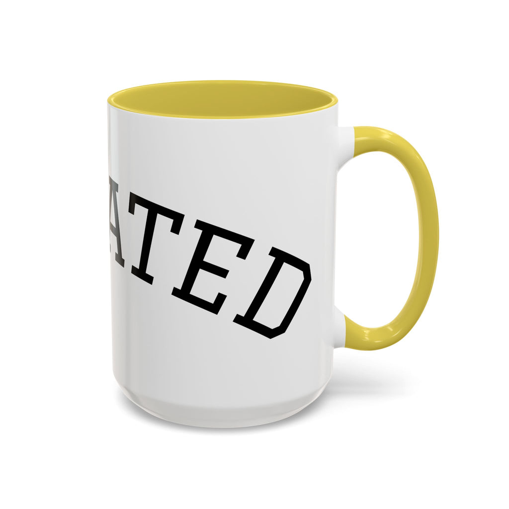 Elevated Black Accent Coffee Mug — 11oz & 15oz Ceramic