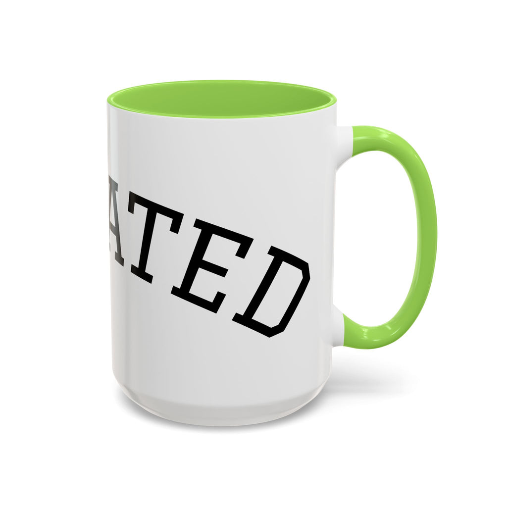 Elevated Black Accent Coffee Mug — 11oz & 15oz Ceramic
