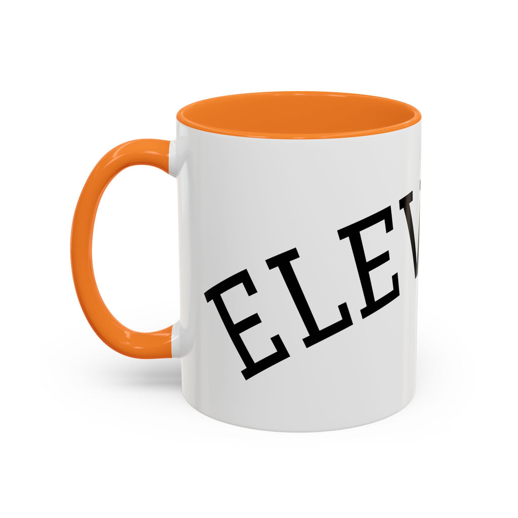 Elevated Black Accent Coffee Mug — 11oz & 15oz Ceramic