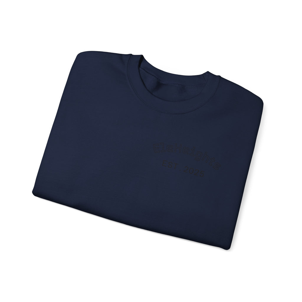 Elevate Yourself Crewneck Sweatshirt — Minimal "Elevate" Graphic Pullover