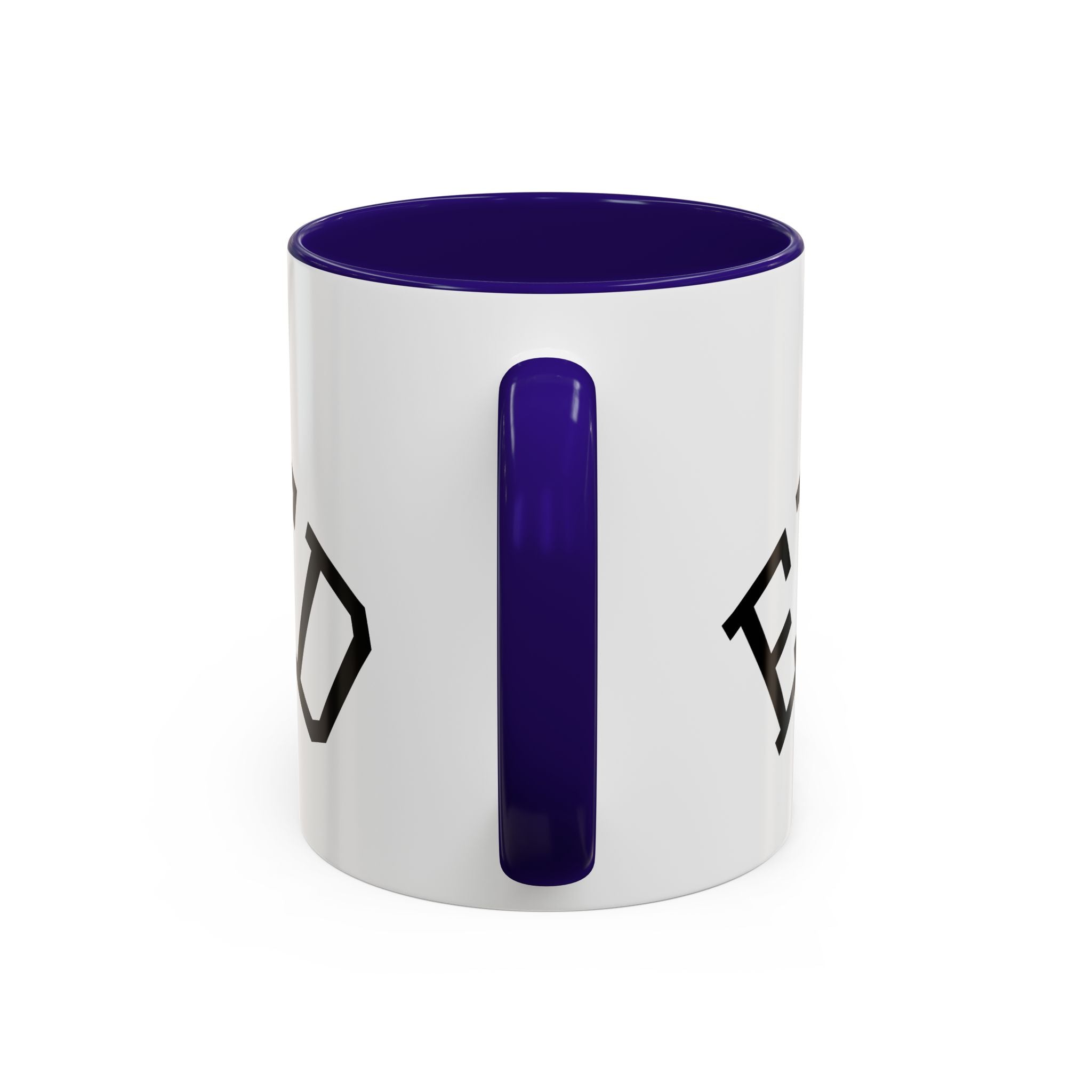 Elevated Black Accent Coffee Mug — 11oz & 15oz Ceramic