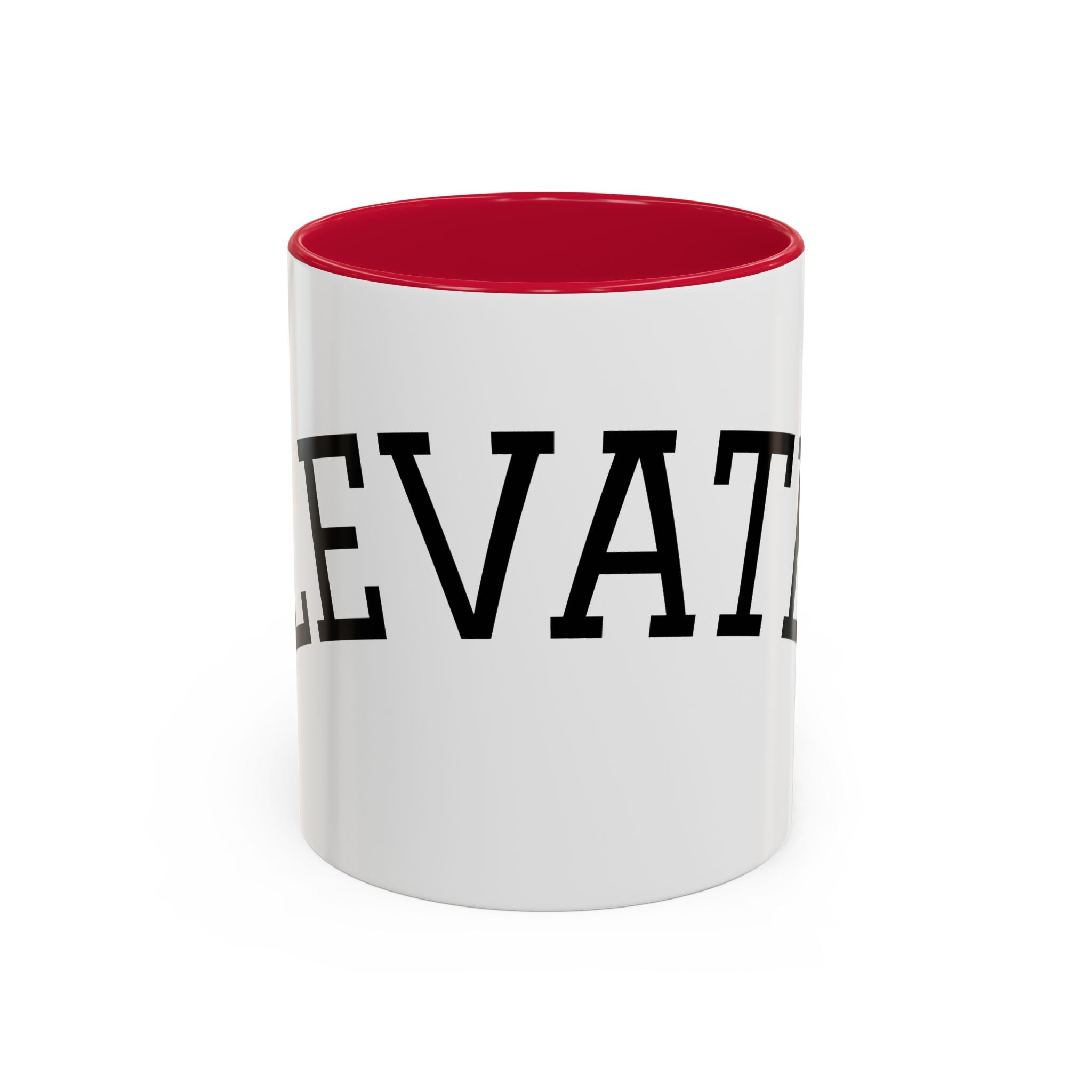 Elevated Black Accent Coffee Mug — 11oz & 15oz Ceramic