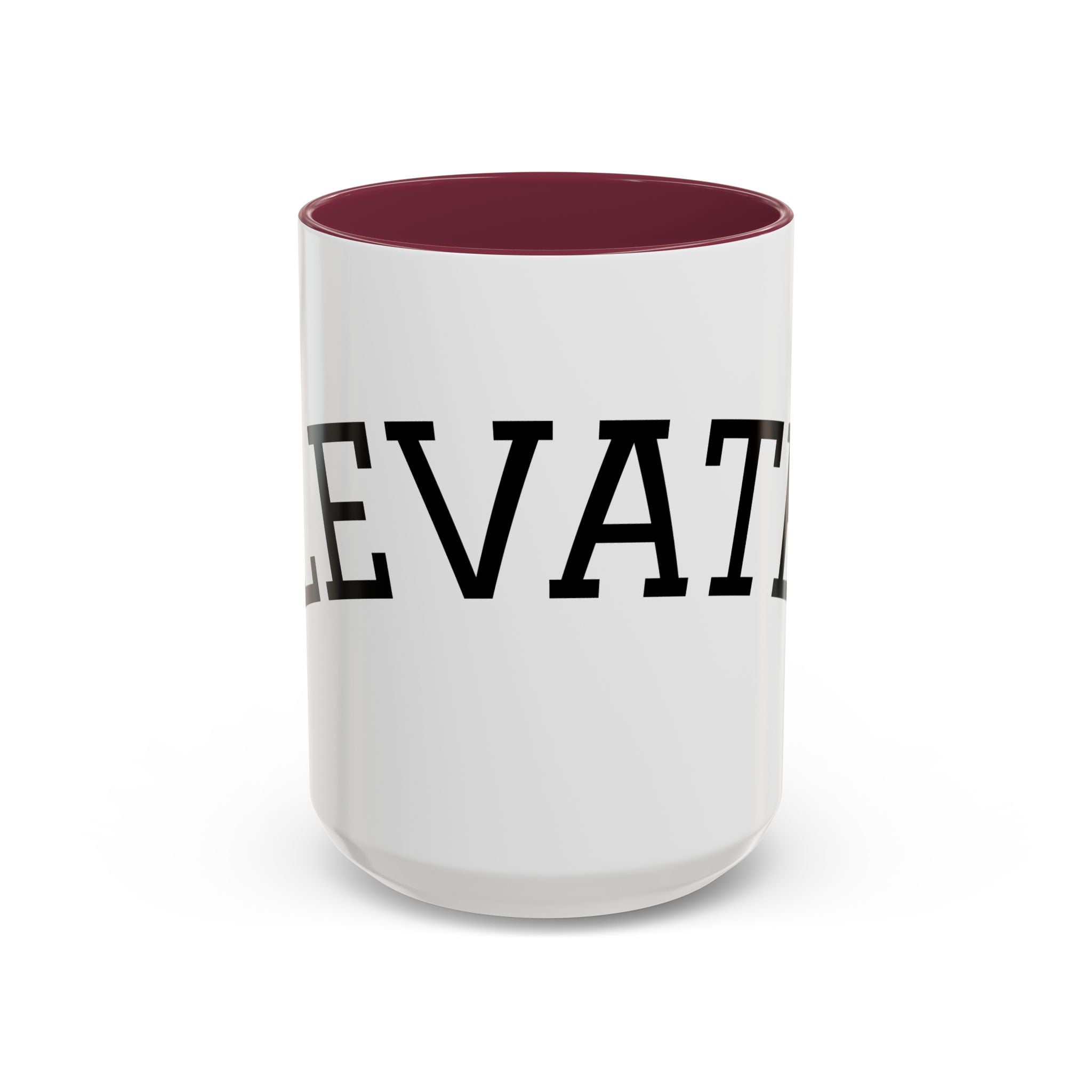 Elevated Black Accent Coffee Mug — 11oz & 15oz Ceramic