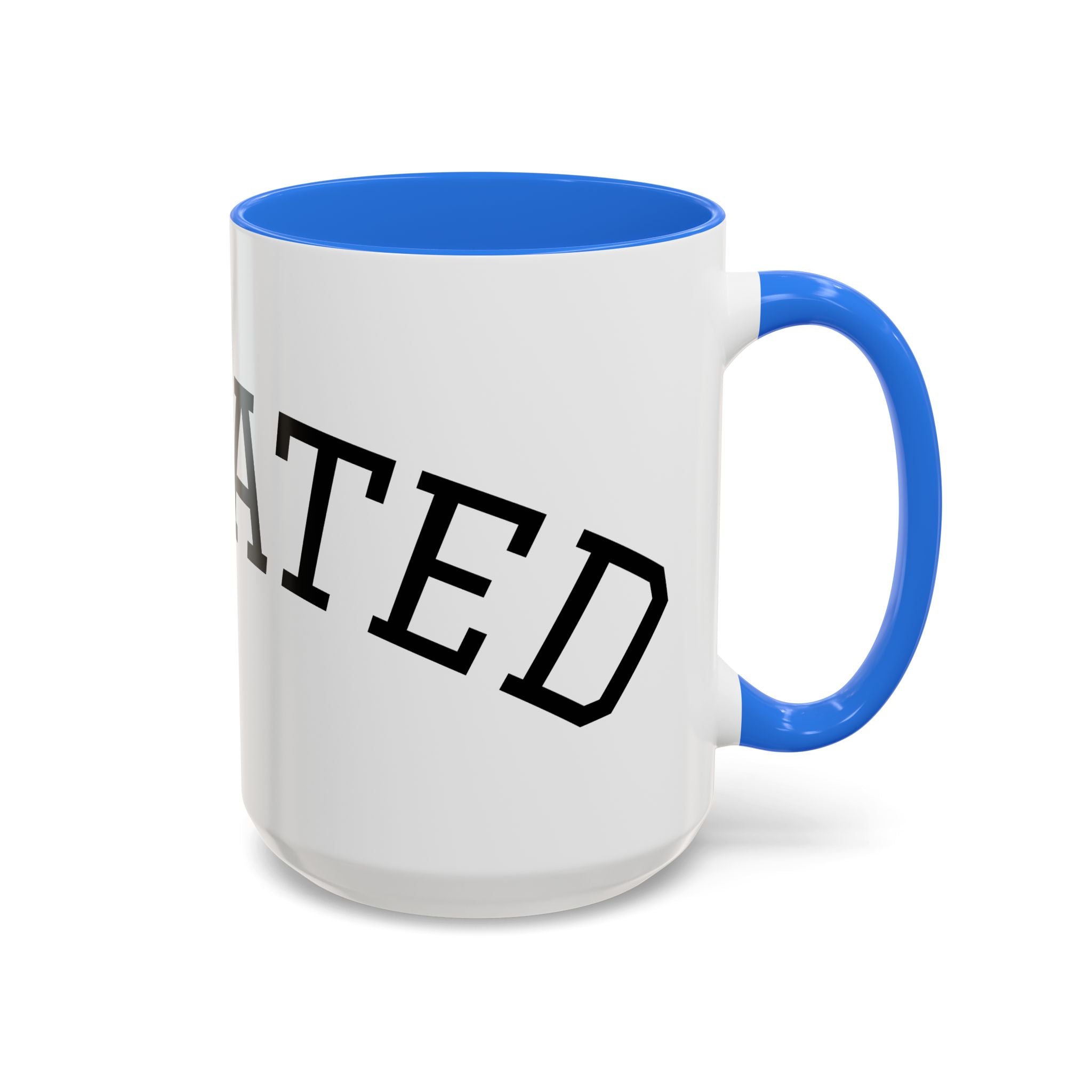 Elevated Black Accent Coffee Mug — 11oz & 15oz Ceramic