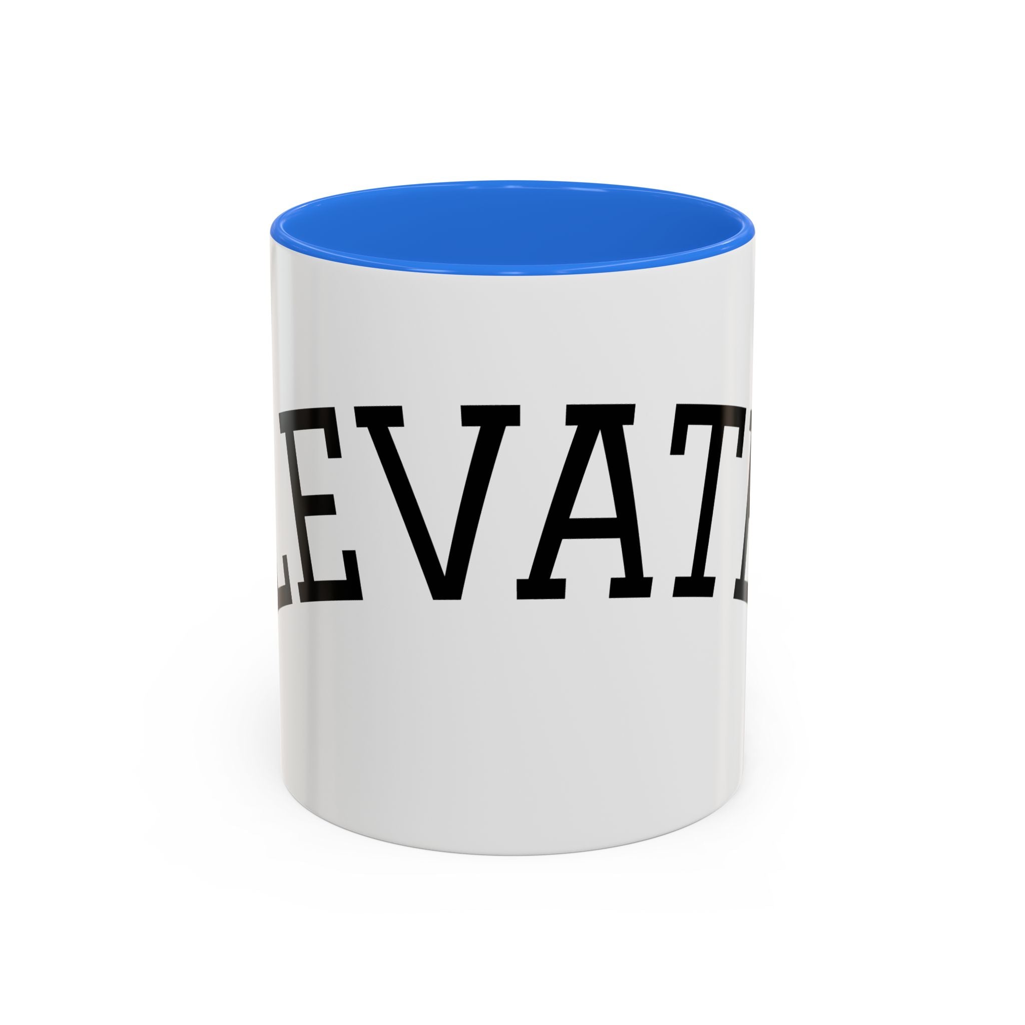 Elevated Black Accent Coffee Mug — 11oz & 15oz Ceramic