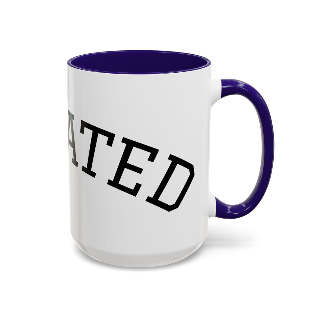 Elevated Black Accent Coffee Mug — 11oz & 15oz Ceramic