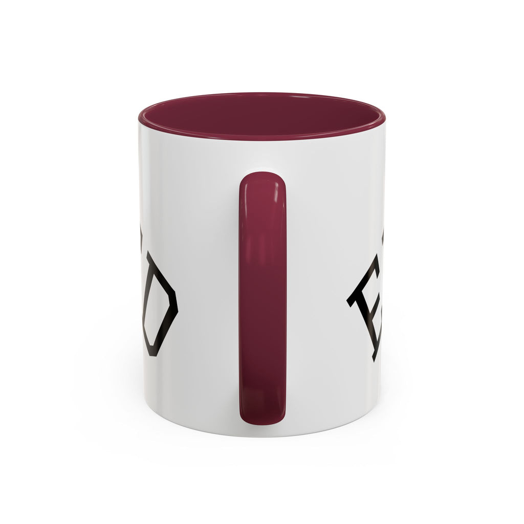 Elevated Black Accent Coffee Mug — 11oz & 15oz Ceramic