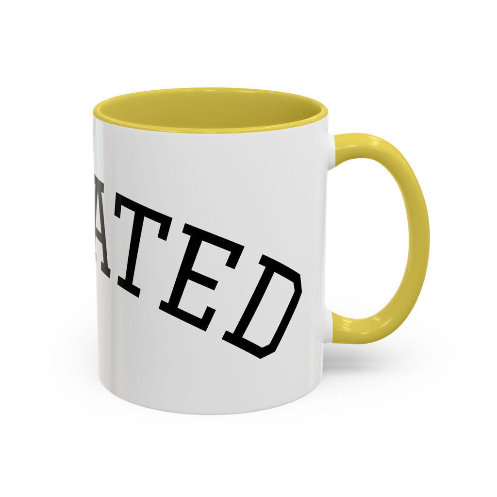Elevated Black Accent Coffee Mug — 11oz & 15oz Ceramic
