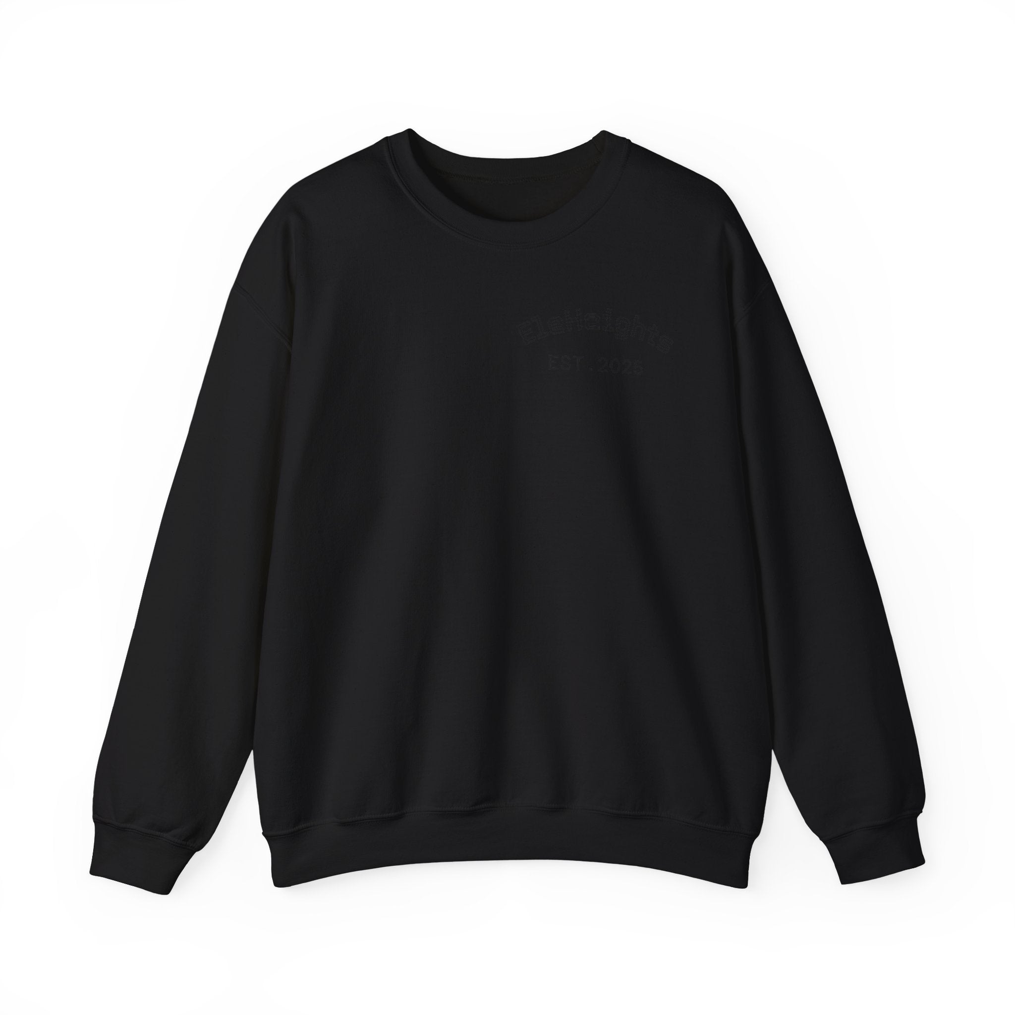 Elevate Yourself Crewneck Sweatshirt — Minimal "Elevate" Graphic Pullover