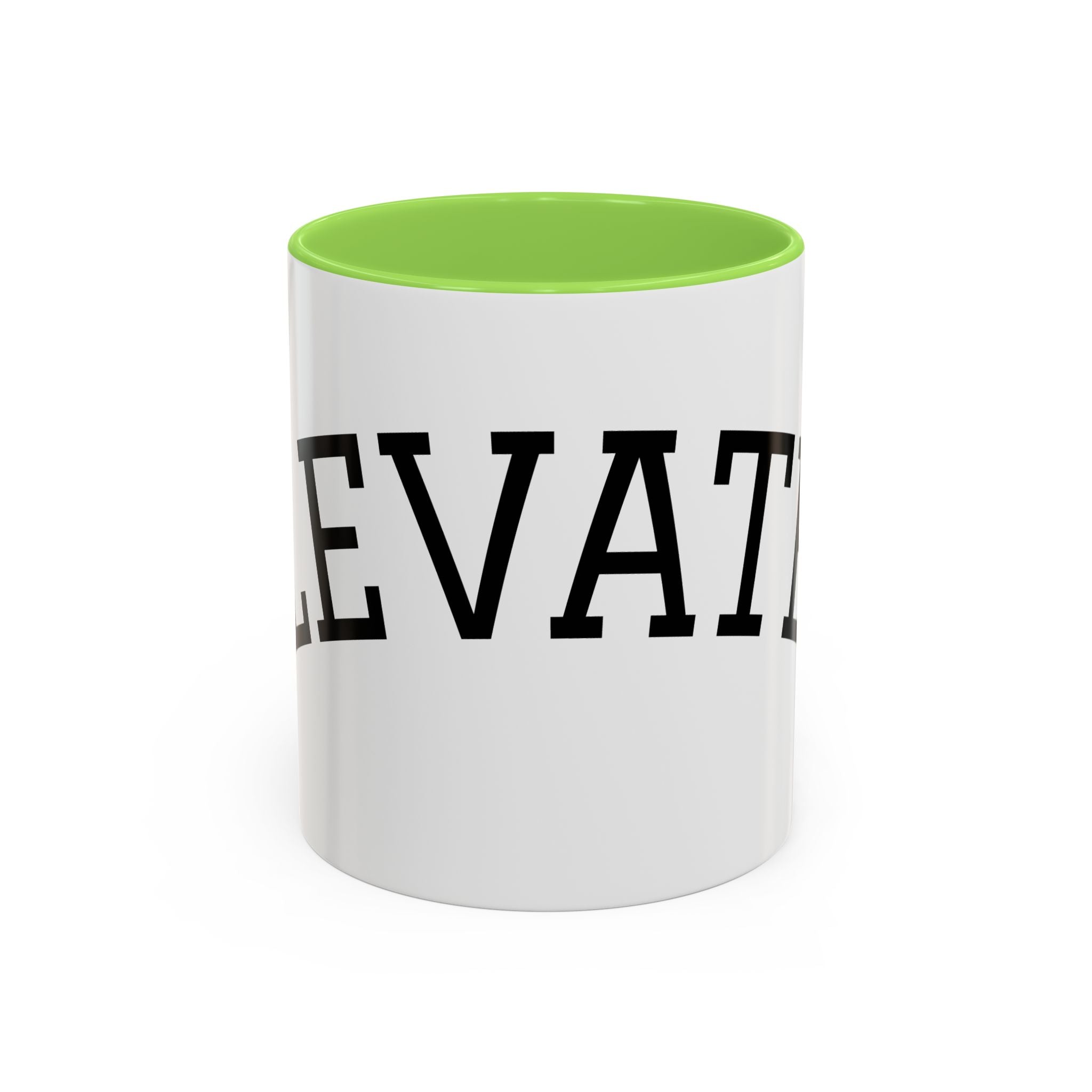 Elevated Black Accent Coffee Mug — 11oz & 15oz Ceramic