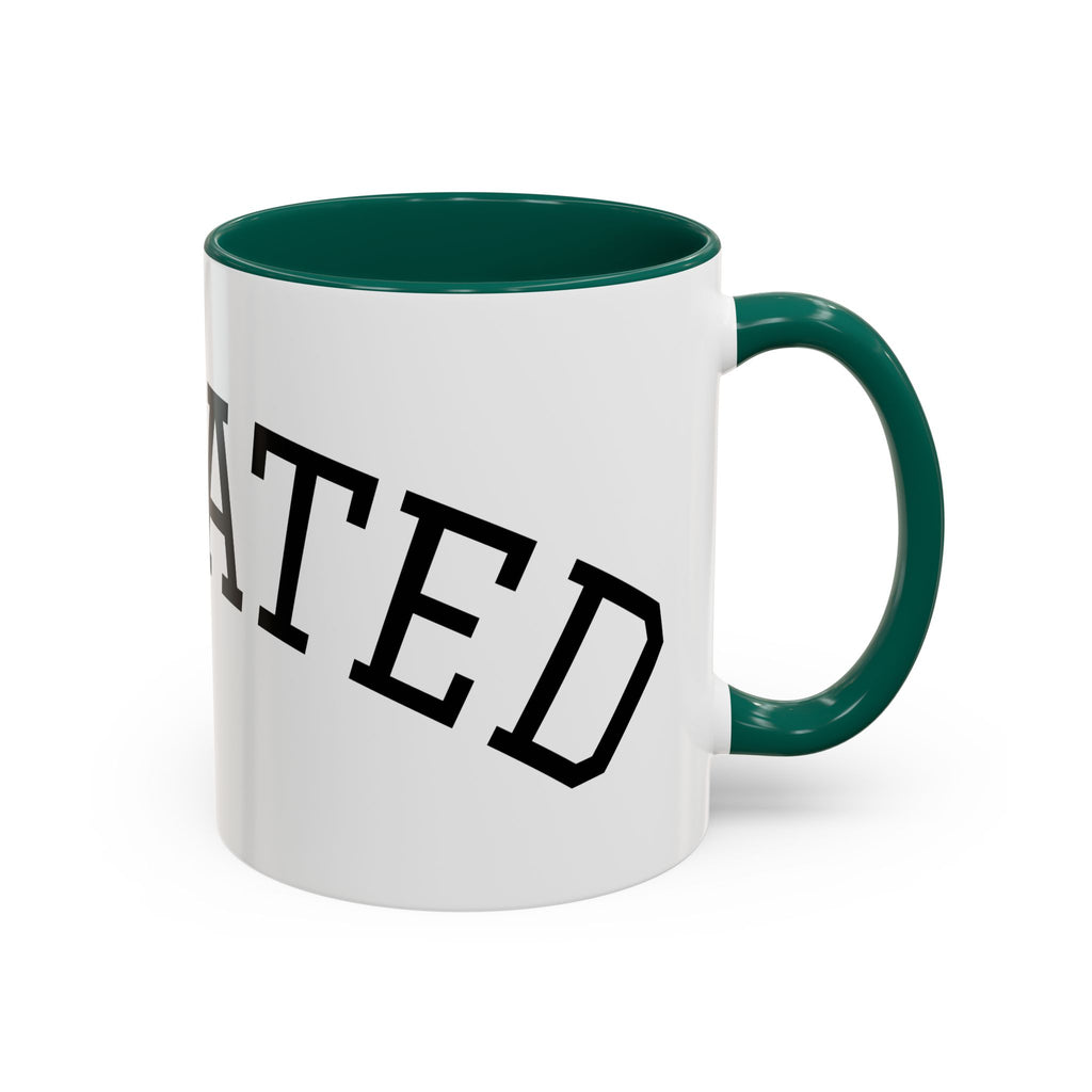 Elevated Black Accent Coffee Mug — 11oz & 15oz Ceramic