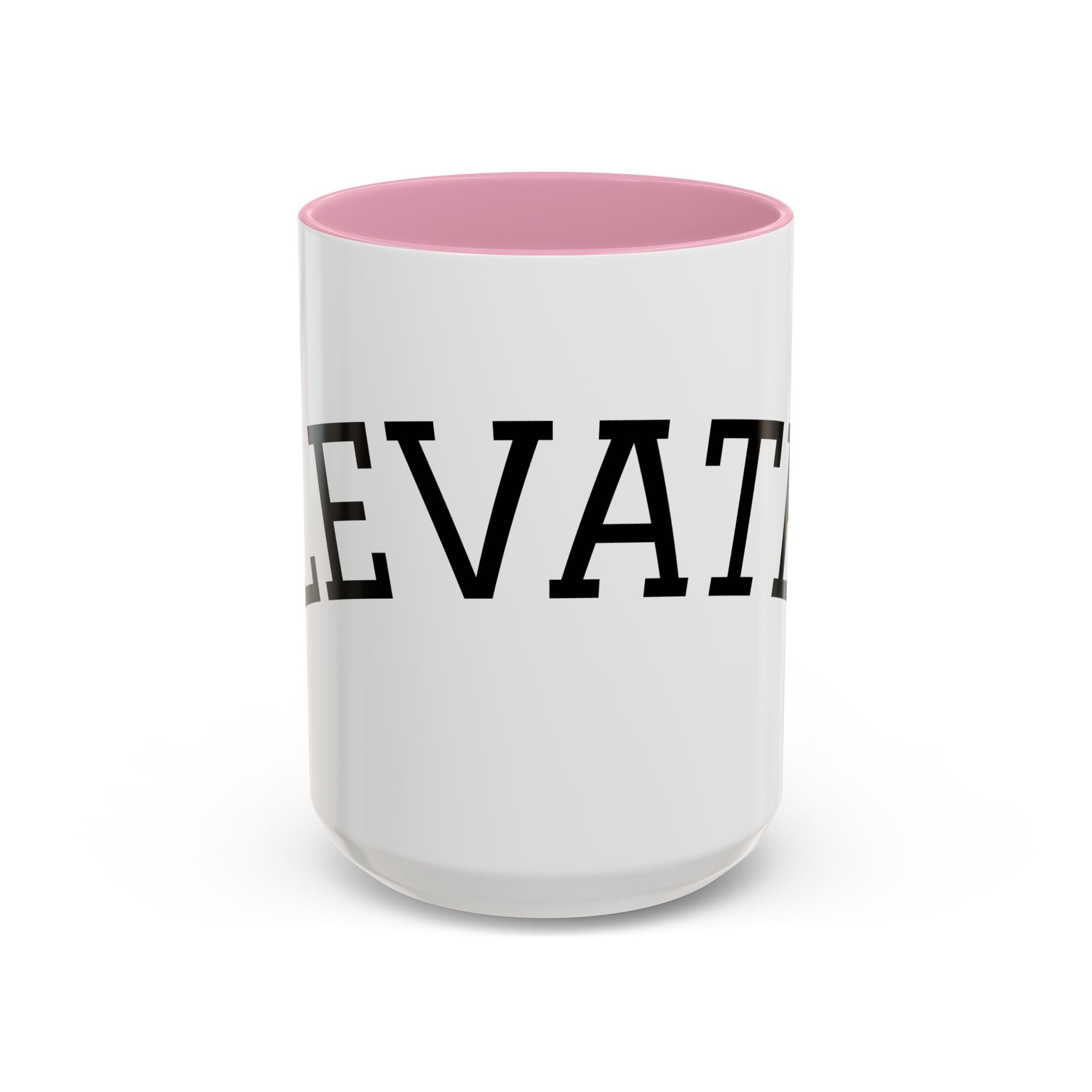 Elevated Black Accent Coffee Mug — 11oz & 15oz Ceramic