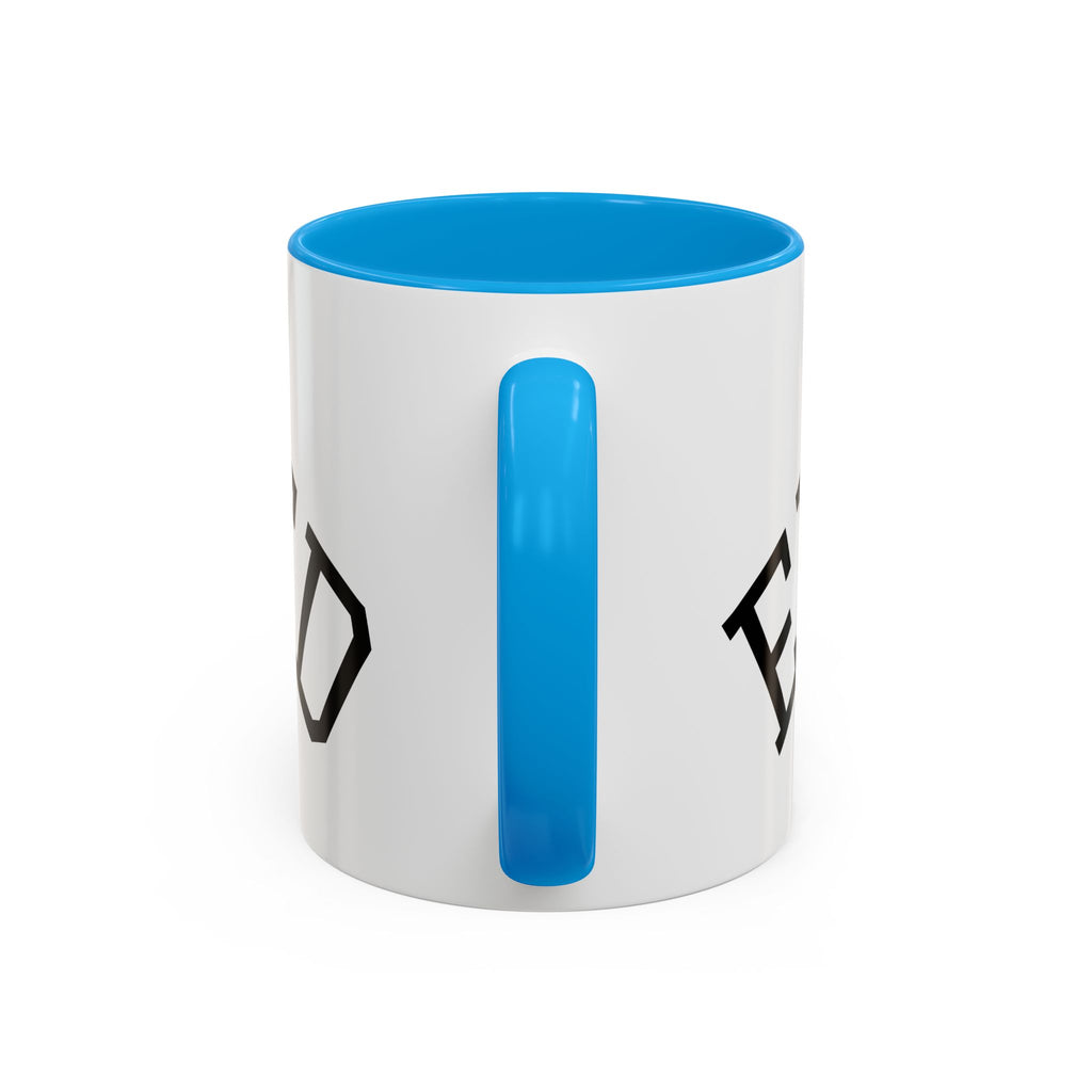 Elevated Black Accent Coffee Mug — 11oz & 15oz Ceramic
