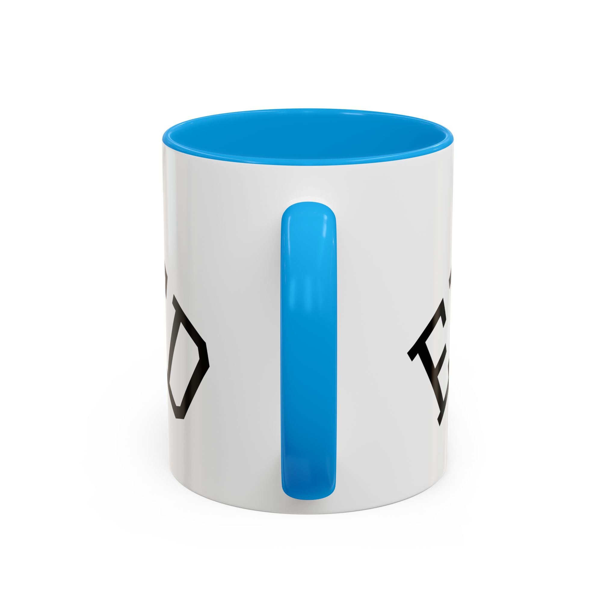 Elevated Black Accent Coffee Mug — 11oz & 15oz Ceramic