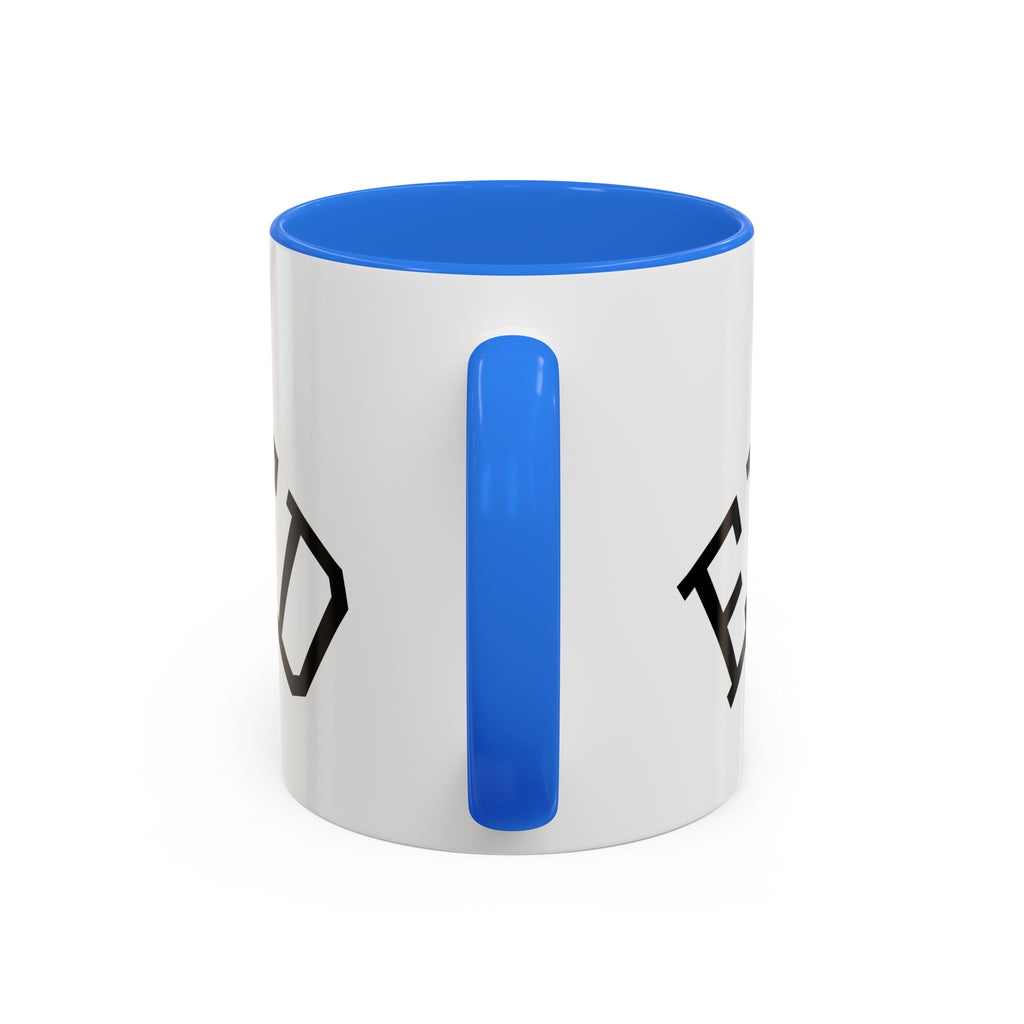 Elevated Black Accent Coffee Mug — 11oz & 15oz Ceramic