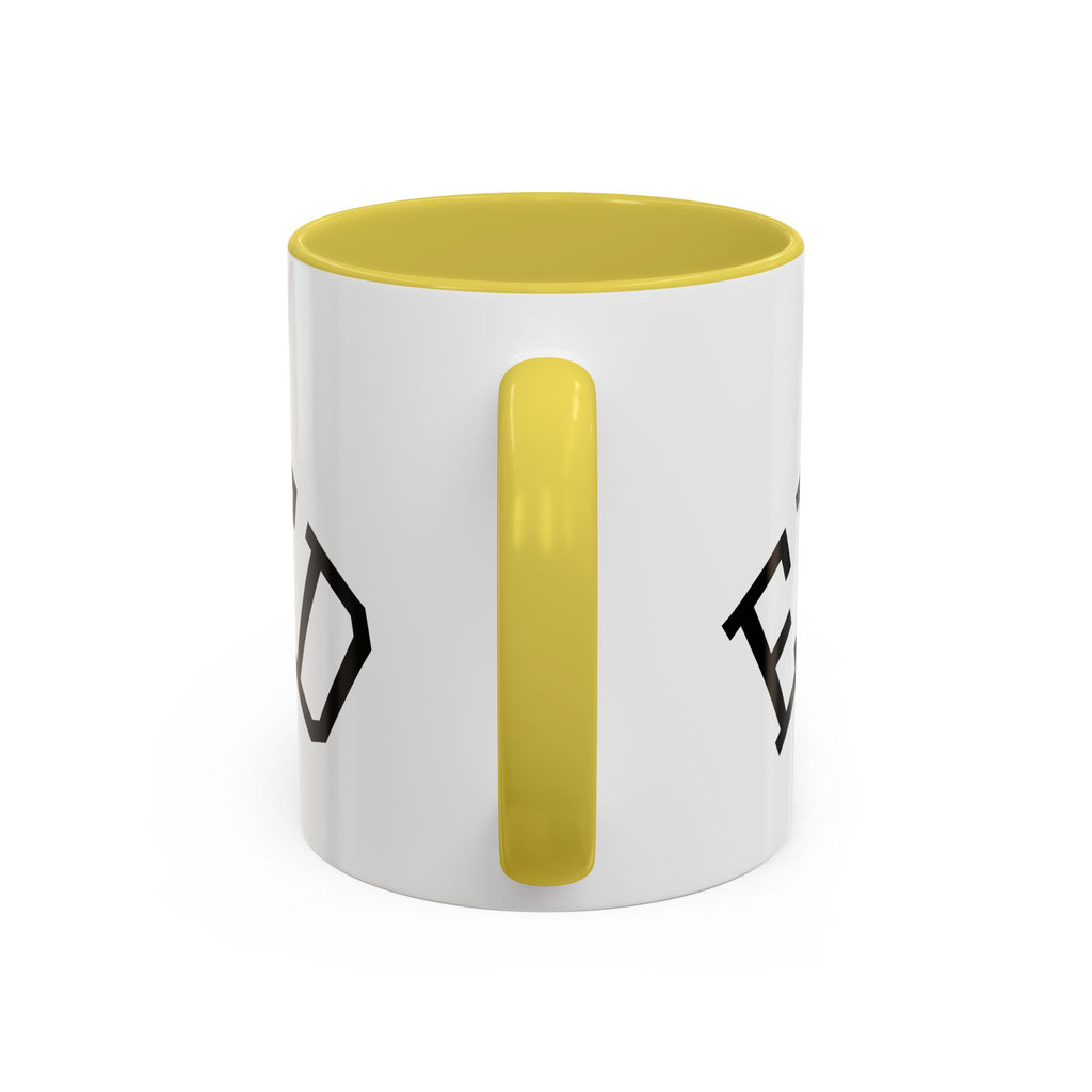 Elevated Black Accent Coffee Mug — 11oz & 15oz Ceramic
