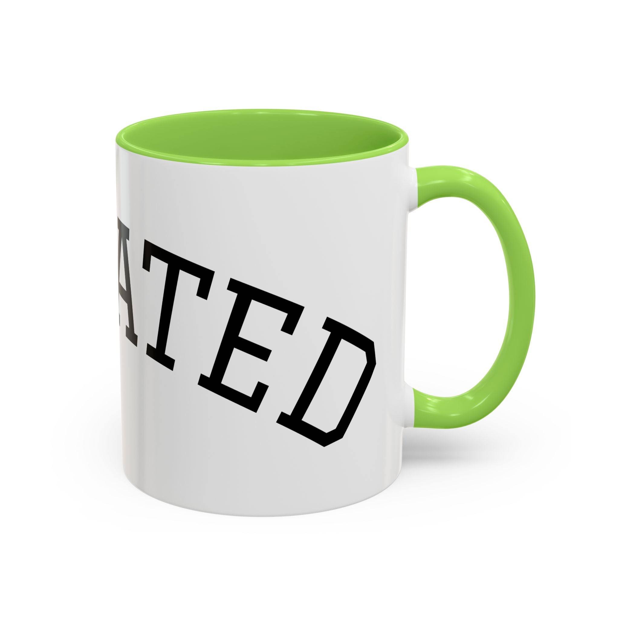 Elevated Black Accent Coffee Mug — 11oz & 15oz Ceramic