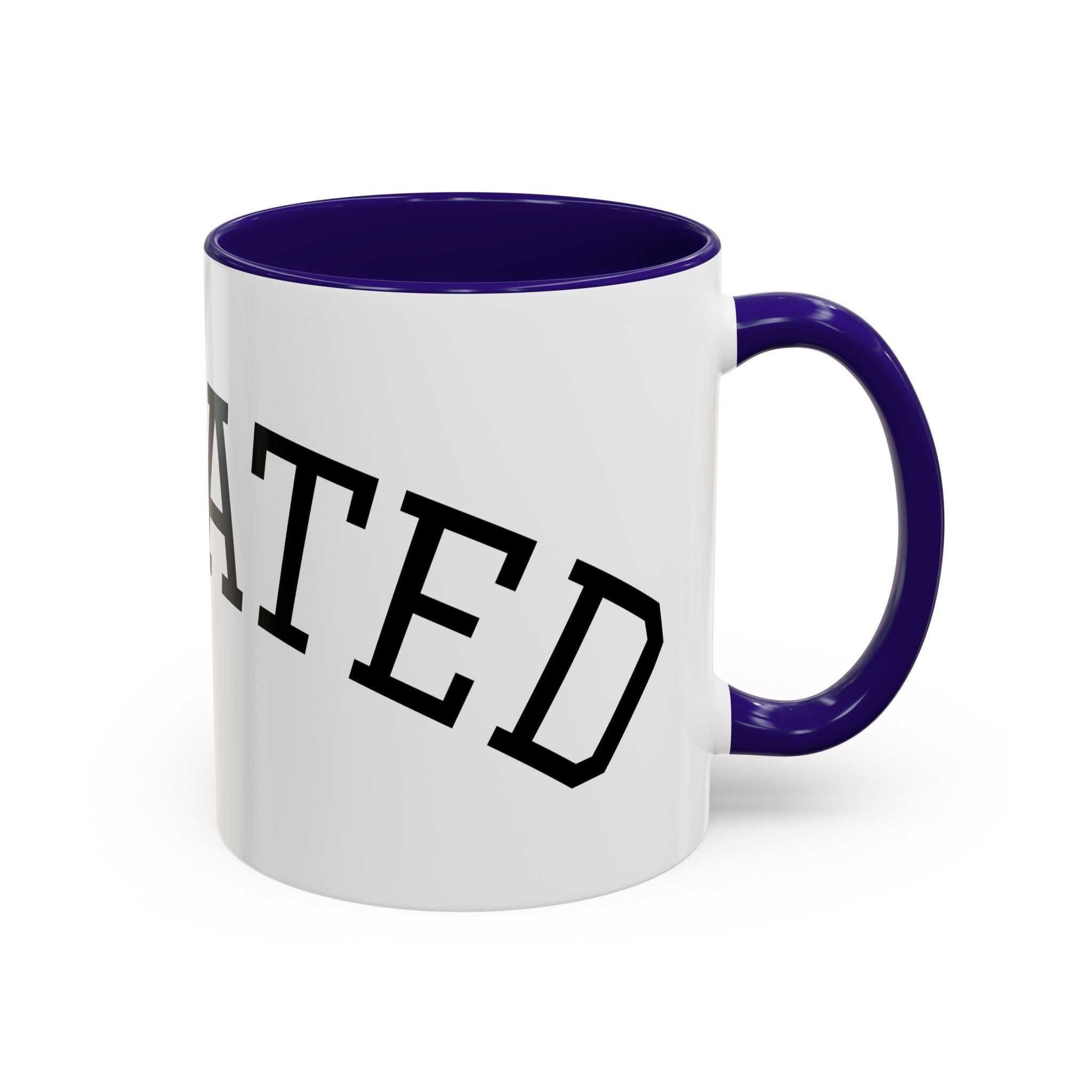 Elevated Black Accent Coffee Mug — 11oz & 15oz Ceramic