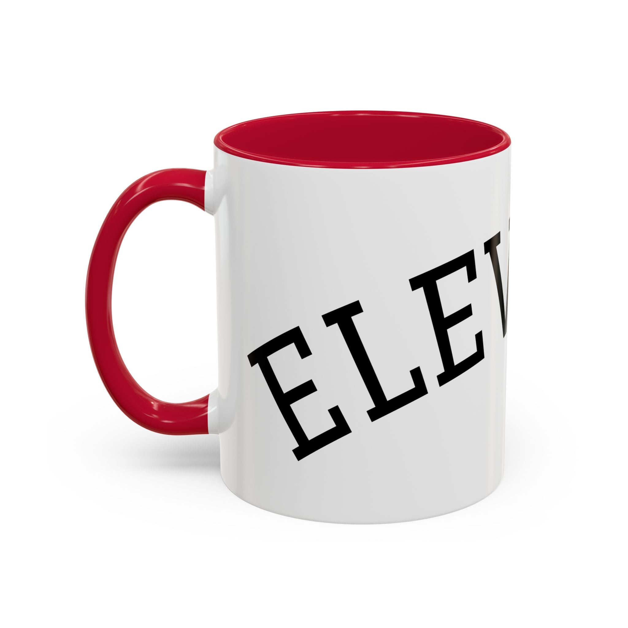 Elevated Black Accent Coffee Mug — 11oz & 15oz Ceramic