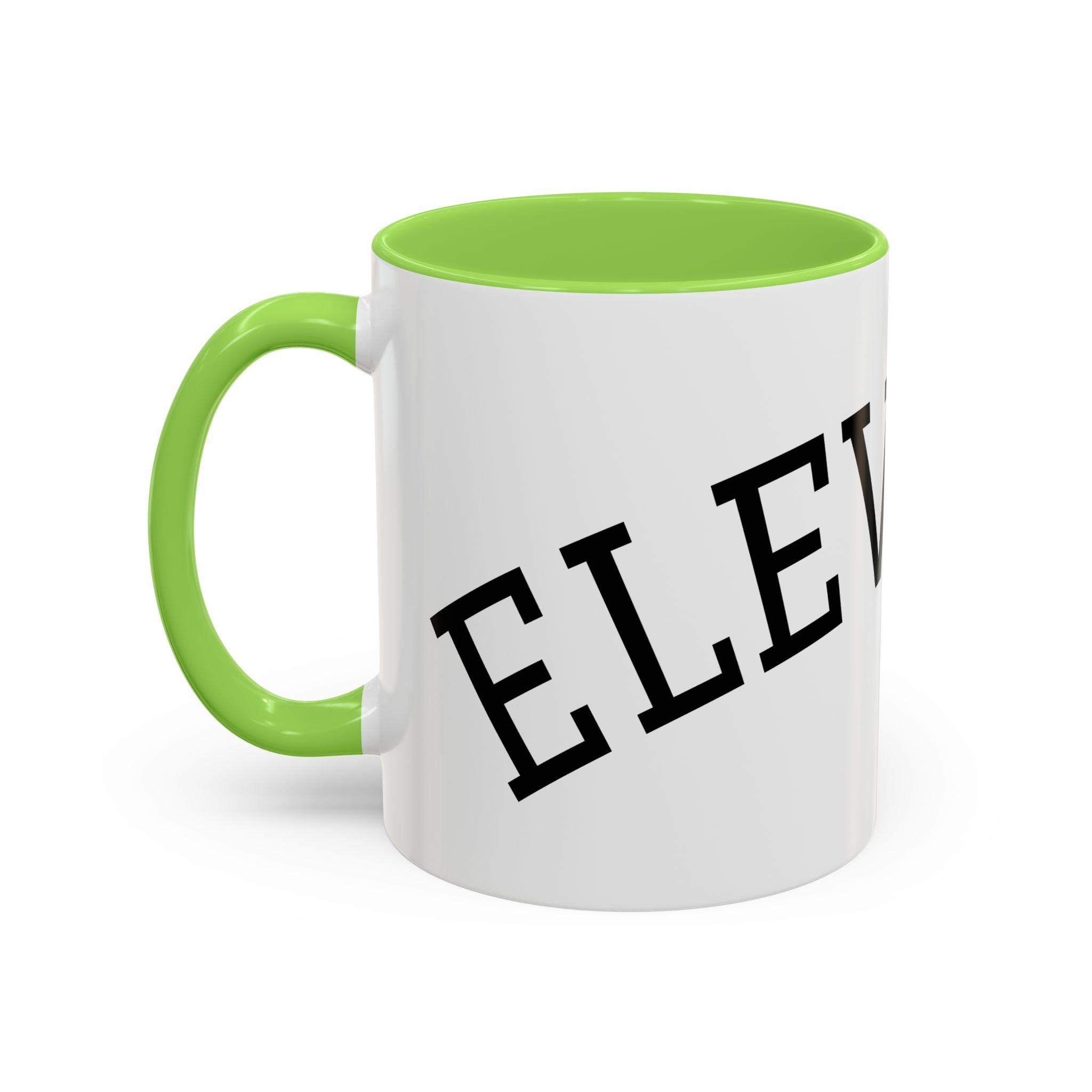 Elevated Black Accent Coffee Mug — 11oz & 15oz Ceramic