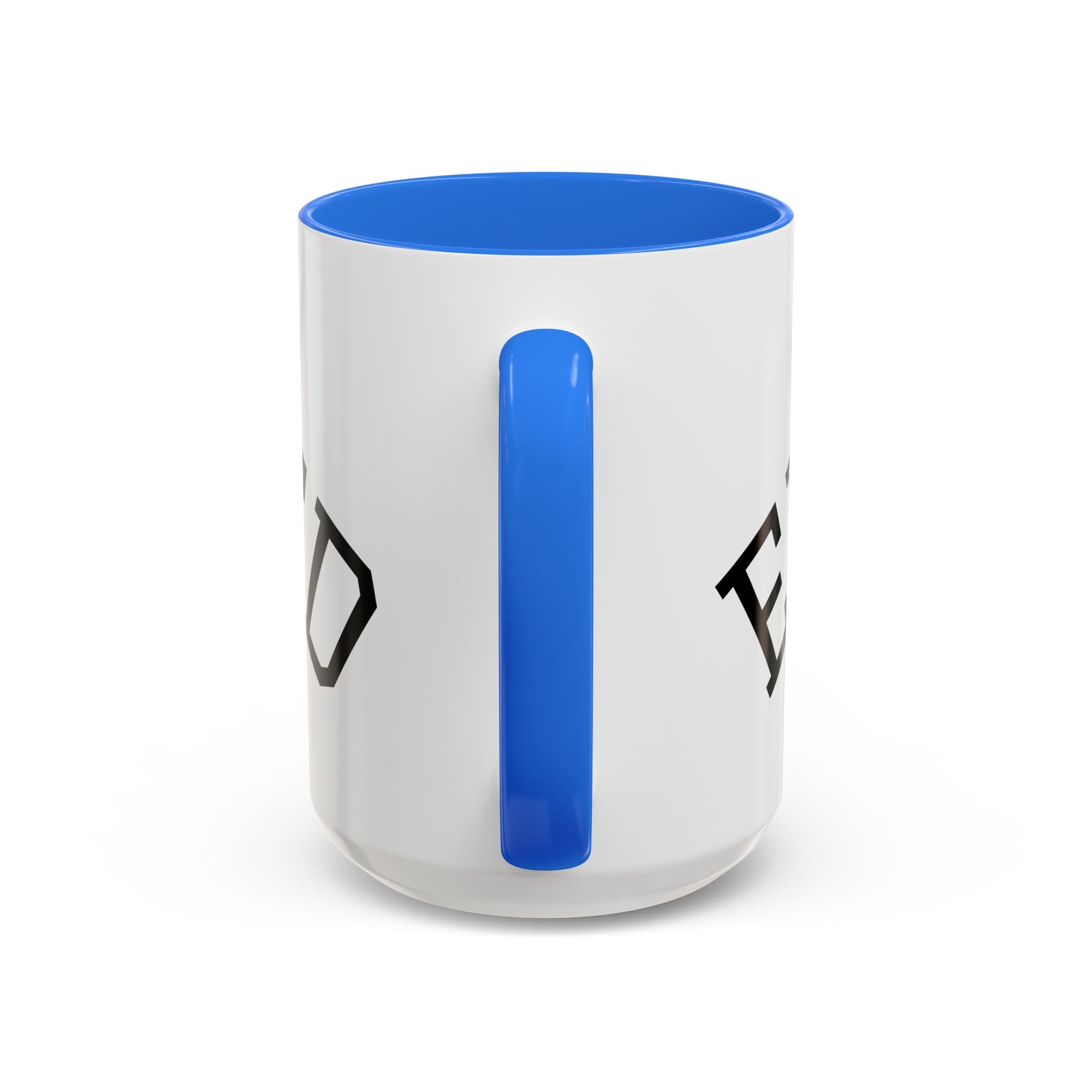 Elevated Black Accent Coffee Mug — 11oz & 15oz Ceramic
