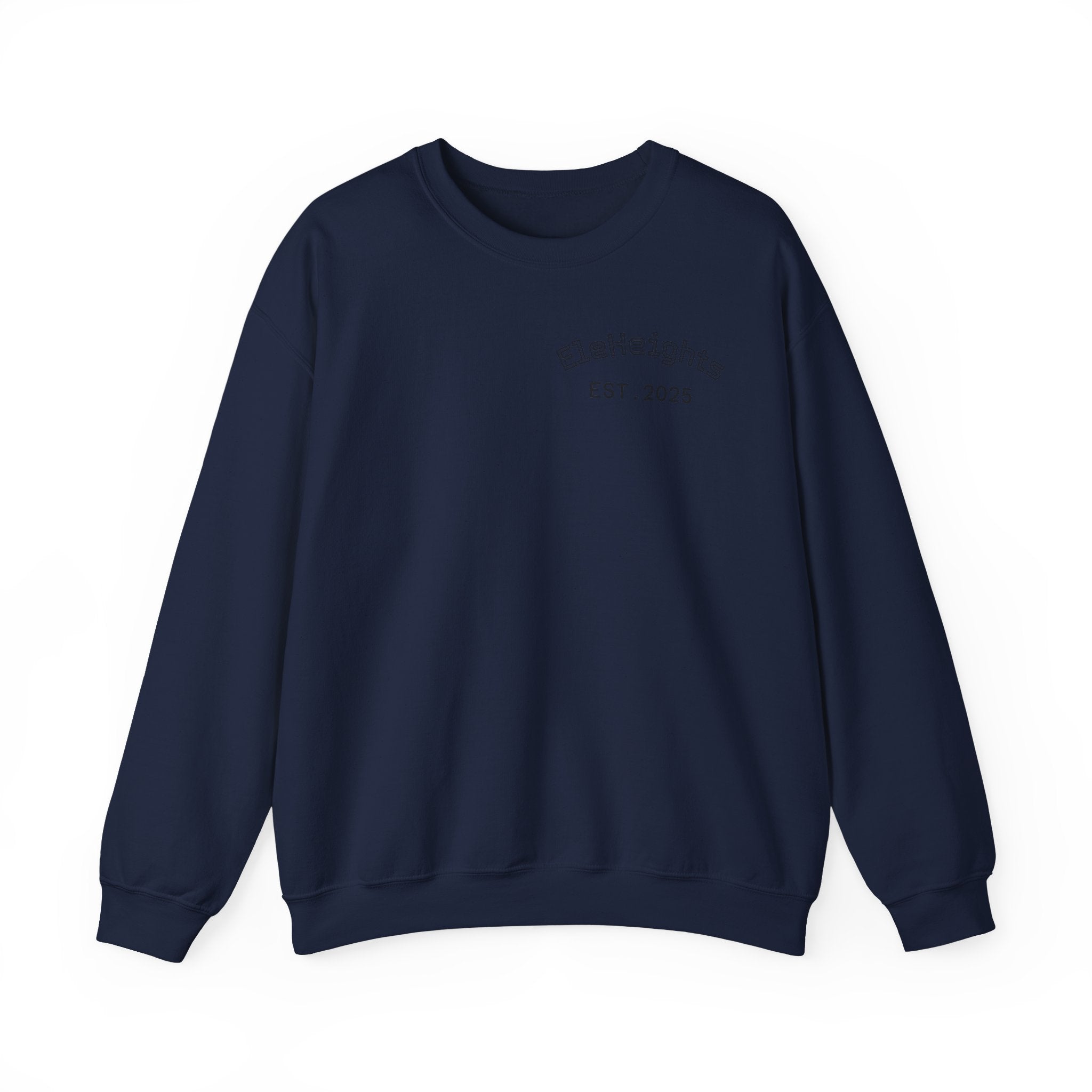 Elevate Yourself Crewneck Sweatshirt — Minimal "Elevate" Graphic Pullover
