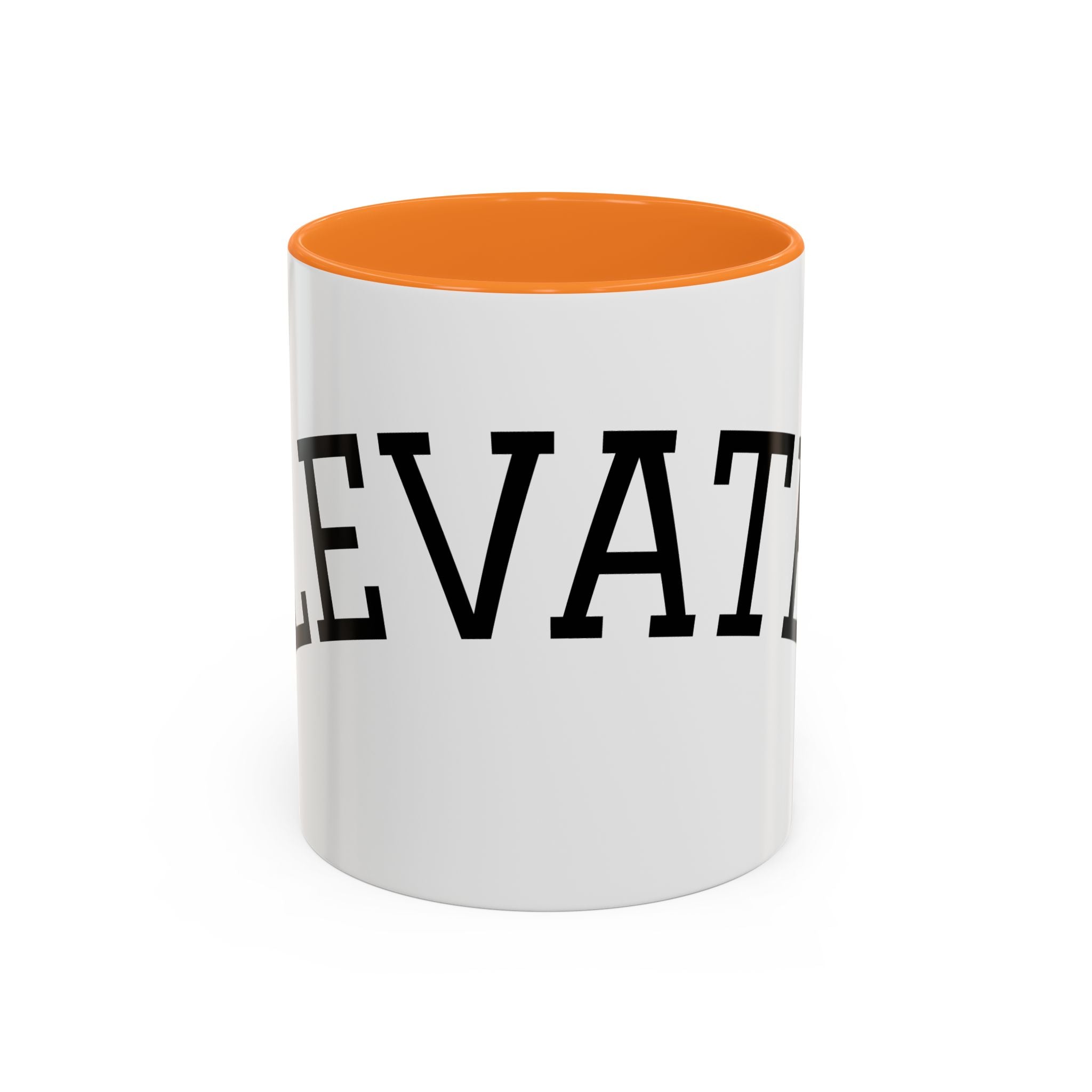 Elevated Black Accent Coffee Mug — 11oz & 15oz Ceramic