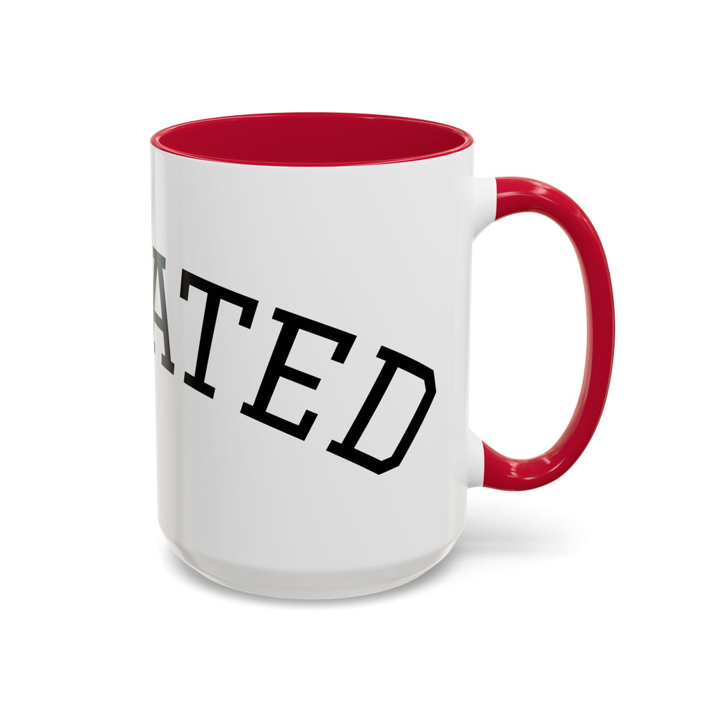 Elevated Black Accent Coffee Mug — 11oz & 15oz Ceramic