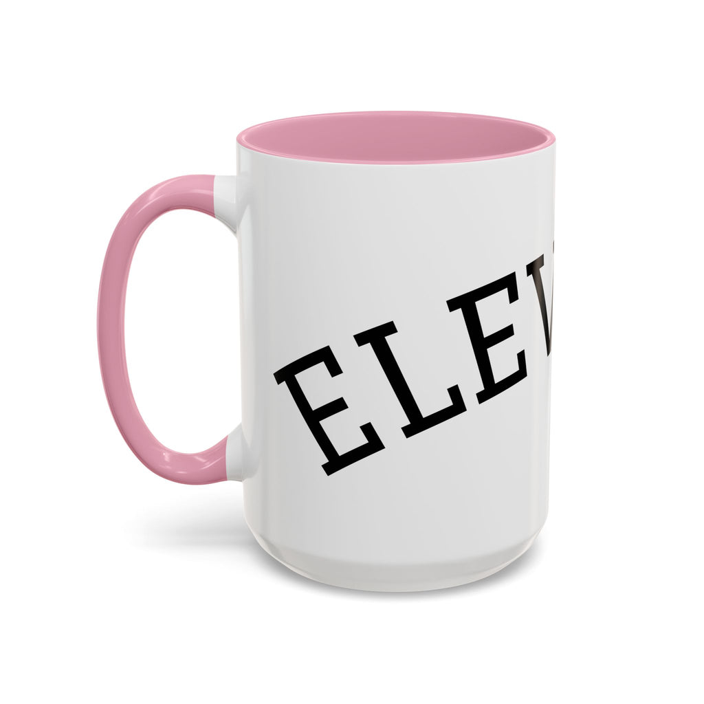 Elevated Black Accent Coffee Mug — 11oz & 15oz Ceramic