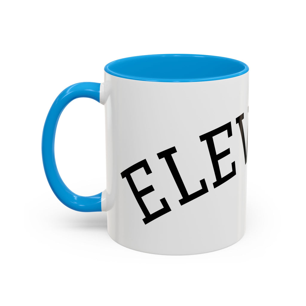 Elevated Black Accent Coffee Mug — 11oz & 15oz Ceramic