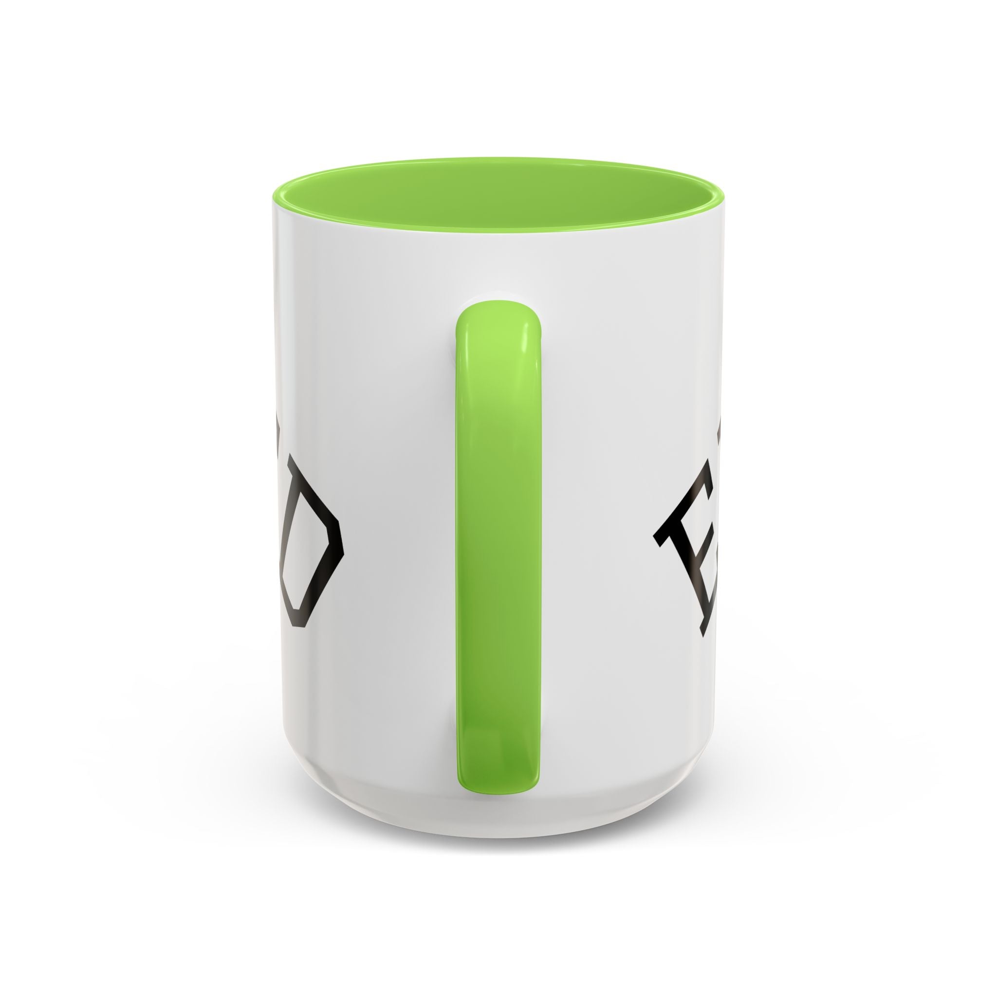 Elevated Black Accent Coffee Mug — 11oz & 15oz Ceramic