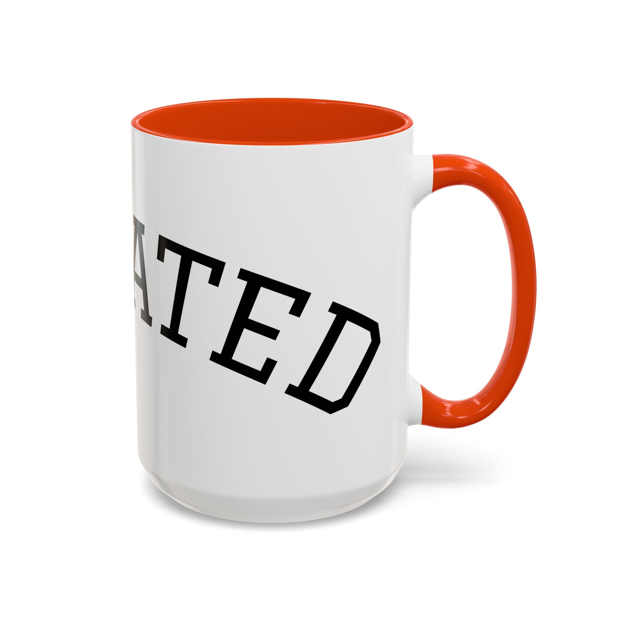 Elevated Black Accent Coffee Mug — 11oz & 15oz Ceramic