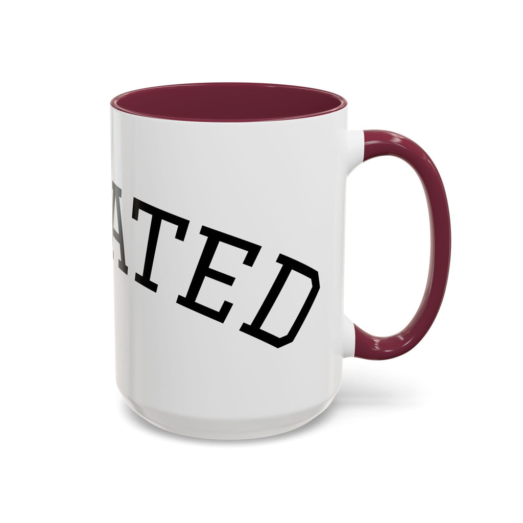 Elevated Black Accent Coffee Mug — 11oz & 15oz Ceramic