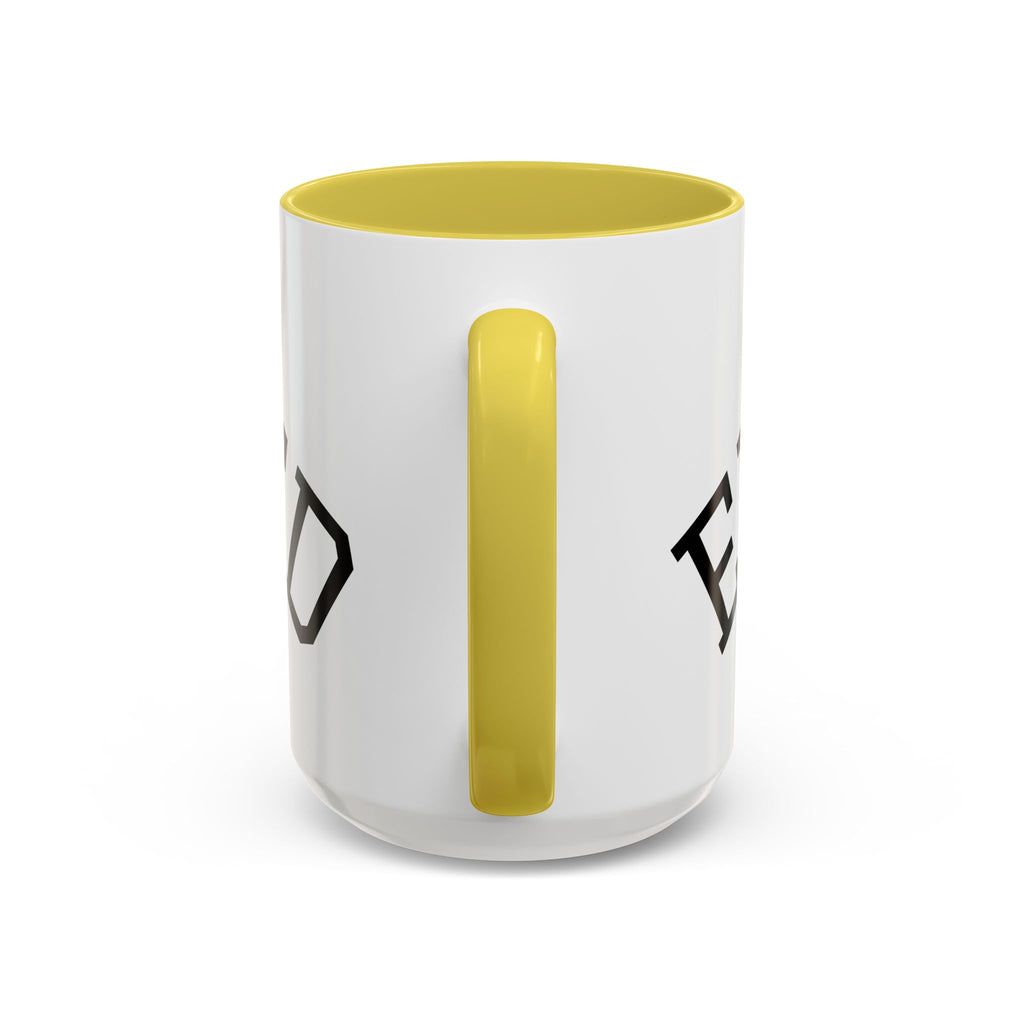 Elevated Black Accent Coffee Mug — 11oz & 15oz Ceramic