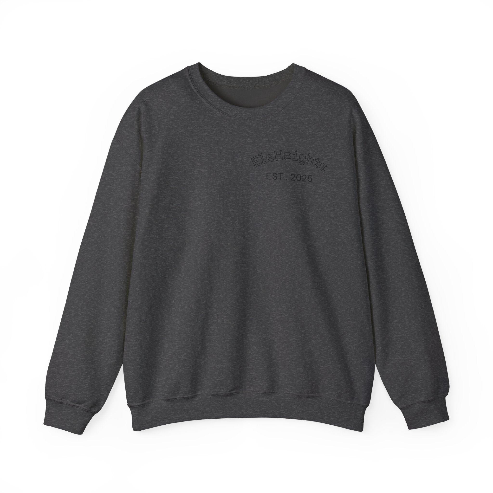 Elevate Yourself Crewneck Sweatshirt — Minimal "Elevate" Graphic Pullover