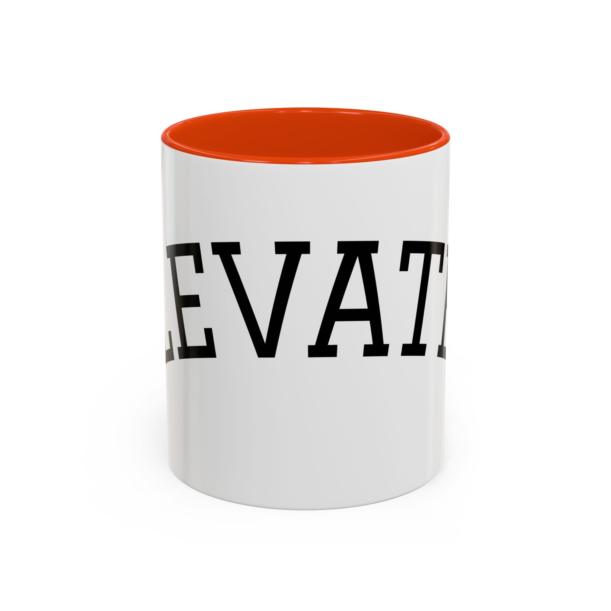 Elevated Black Accent Coffee Mug — 11oz & 15oz Ceramic