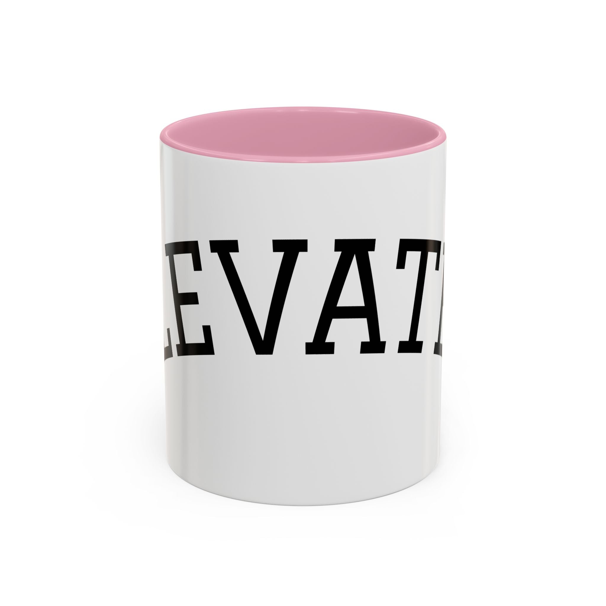 Elevated Black Accent Coffee Mug — 11oz & 15oz Ceramic