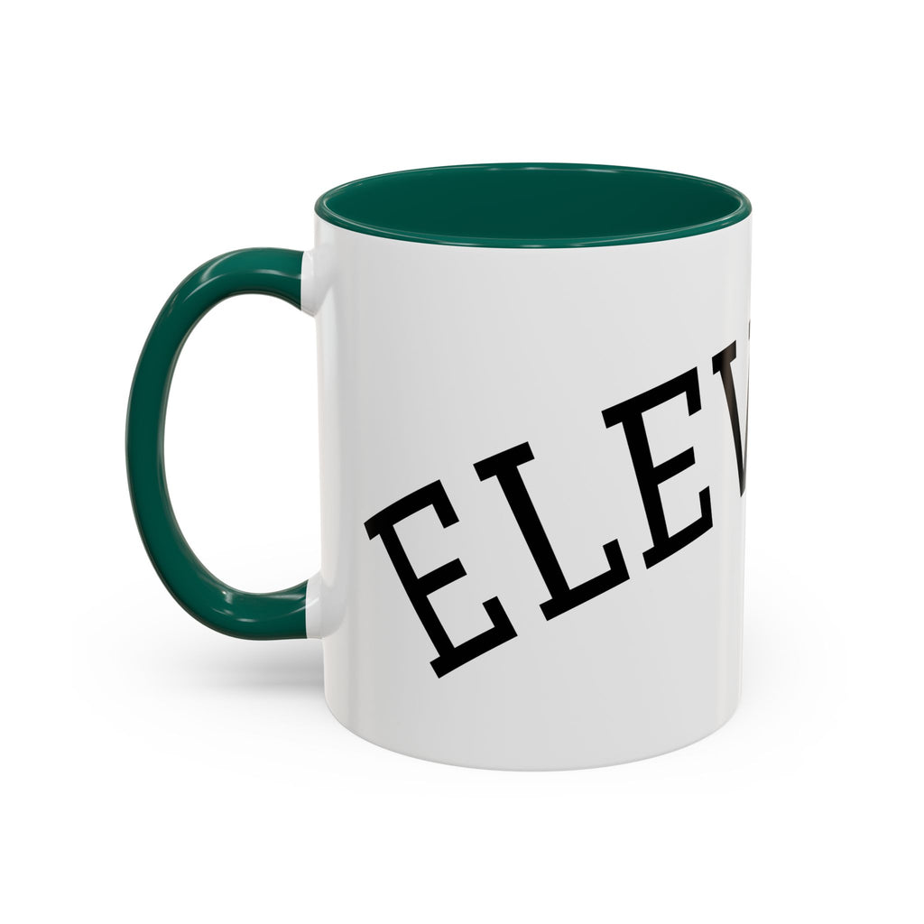 Elevated Black Accent Coffee Mug — 11oz & 15oz Ceramic