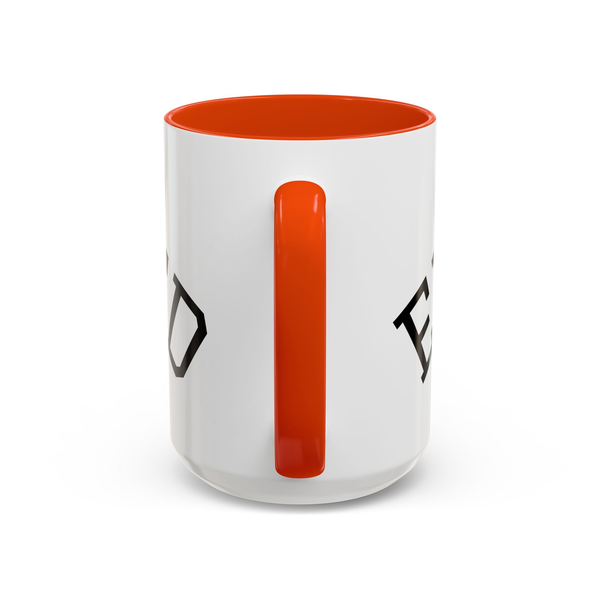 Elevated Black Accent Coffee Mug — 11oz & 15oz Ceramic