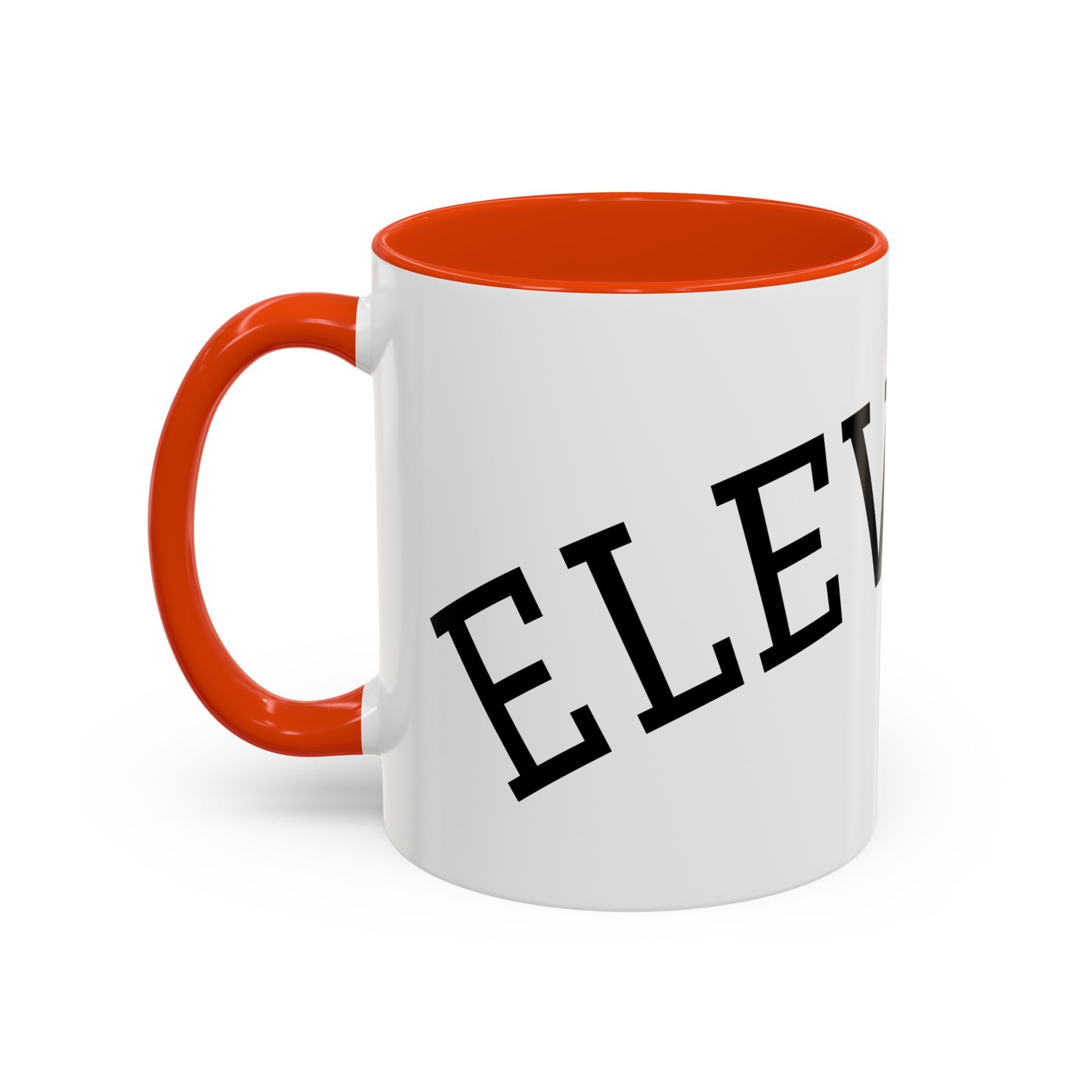 Elevated Black Accent Coffee Mug — 11oz & 15oz Ceramic