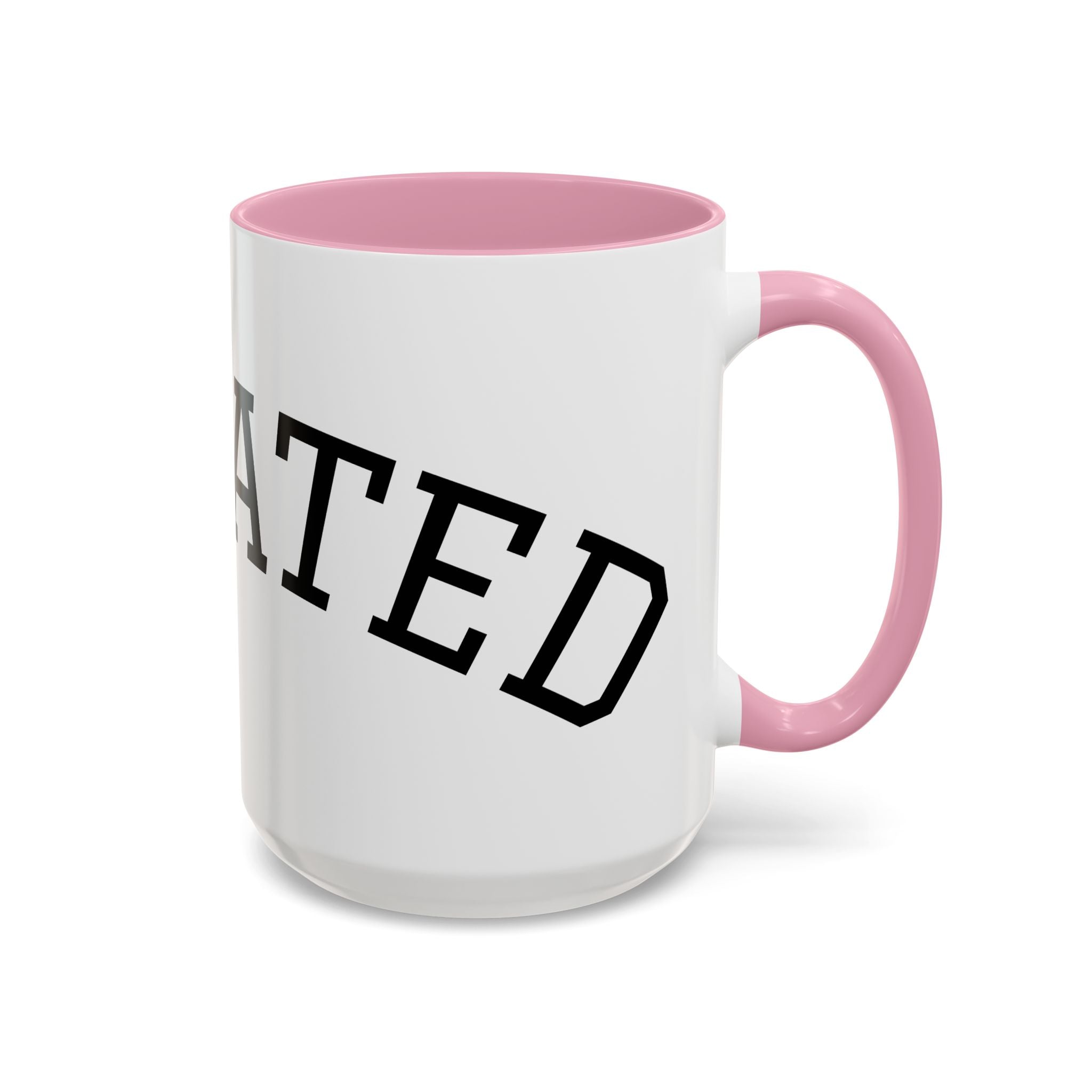 Elevated Black Accent Coffee Mug — 11oz & 15oz Ceramic